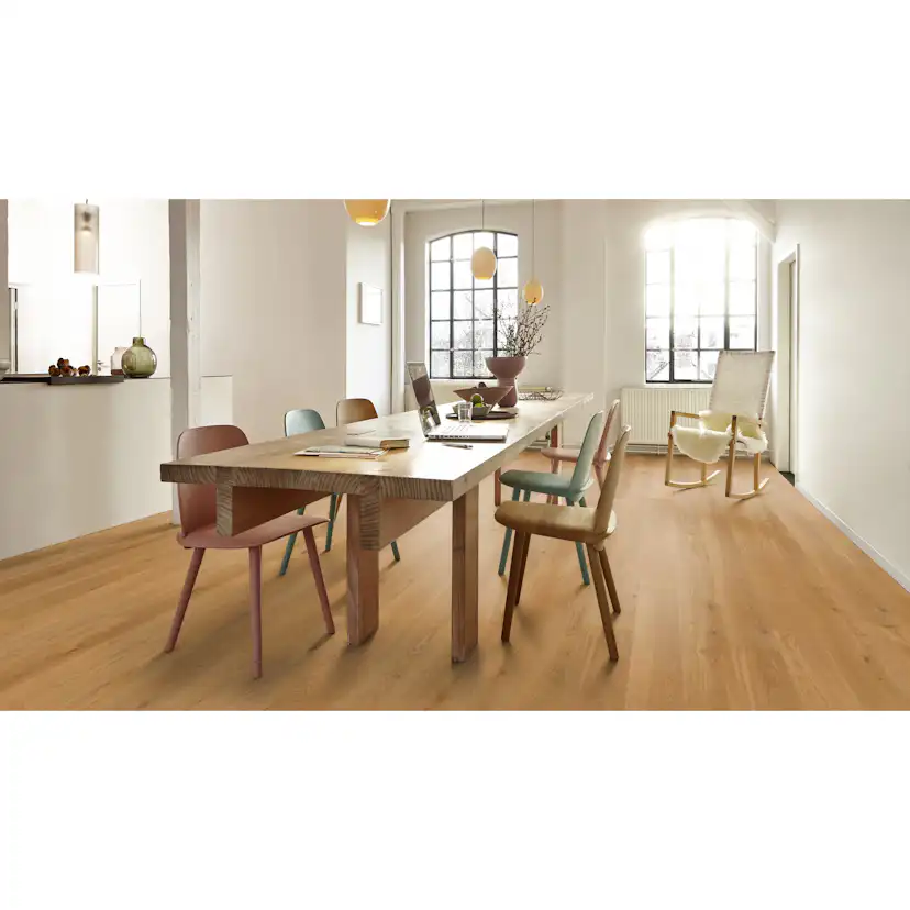 Parkettgolv Boen Ek Soft Brown Animoso Live Matt Plus lack 1-Stav