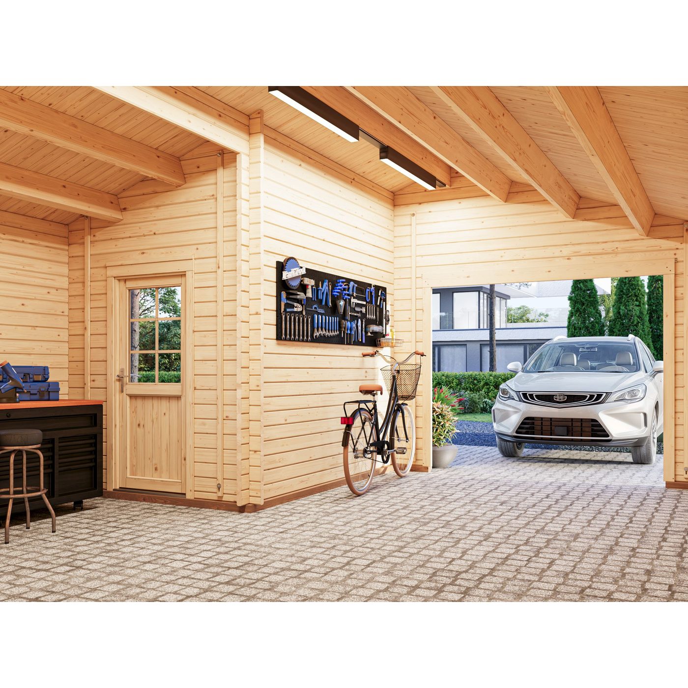 Garage Palmako Roger 21,9 m2 utan Port