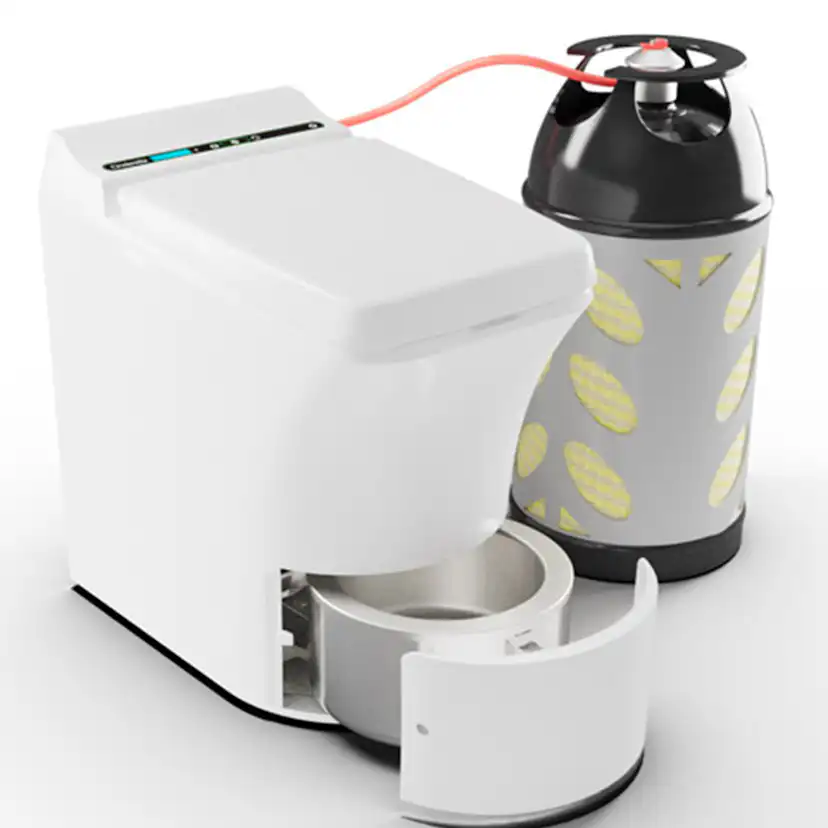 Förbränningstoalett Cinderella Freedoom med Installationspaket