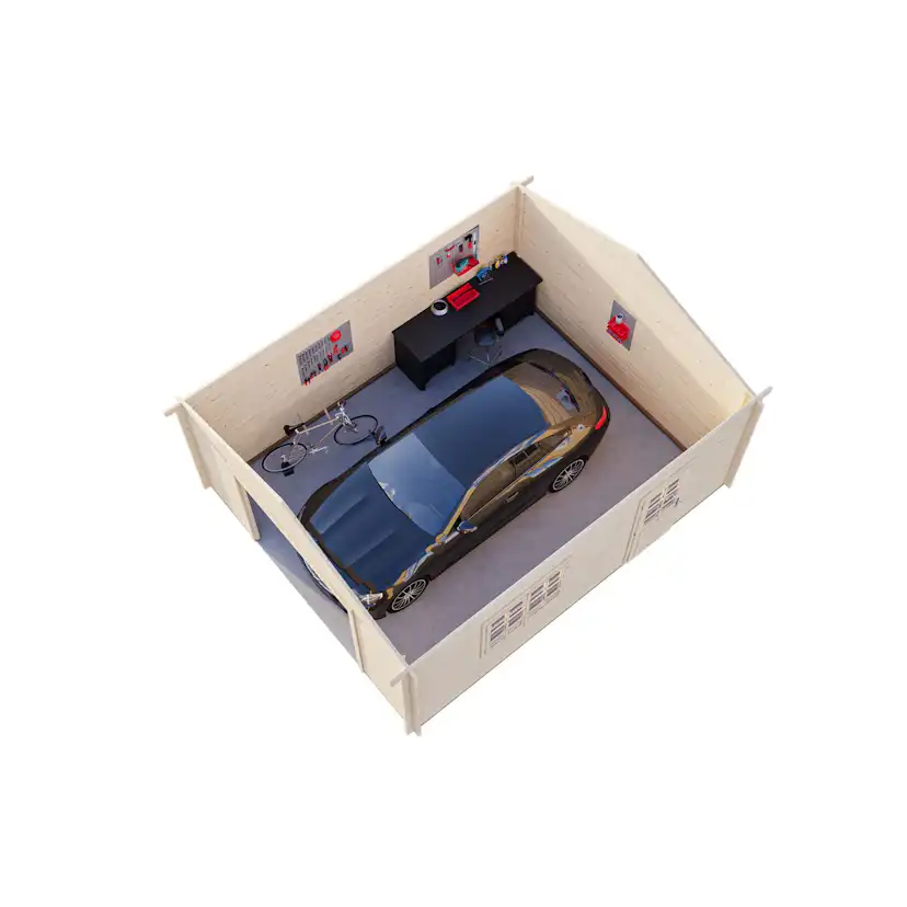 Garage Palmako Roger 23,9 m2 utan Port