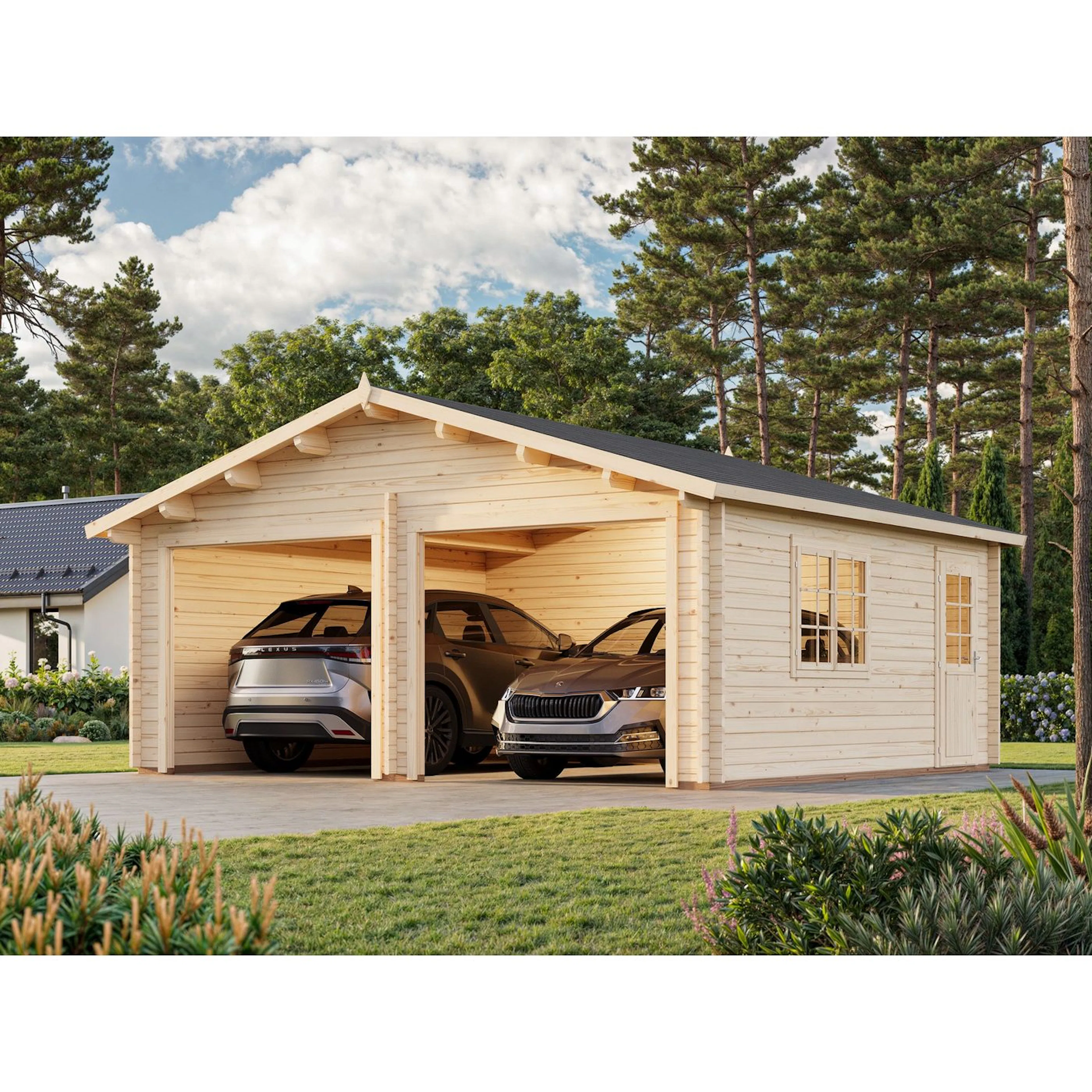 Garage Palmako Roger 28,4 m2 utan Port