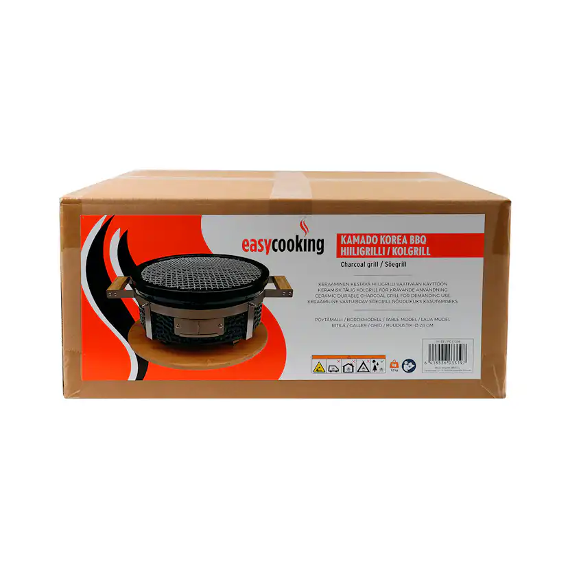 Kolgrill Easy Cooking Kamado Korea Hibachi 28 Portabel