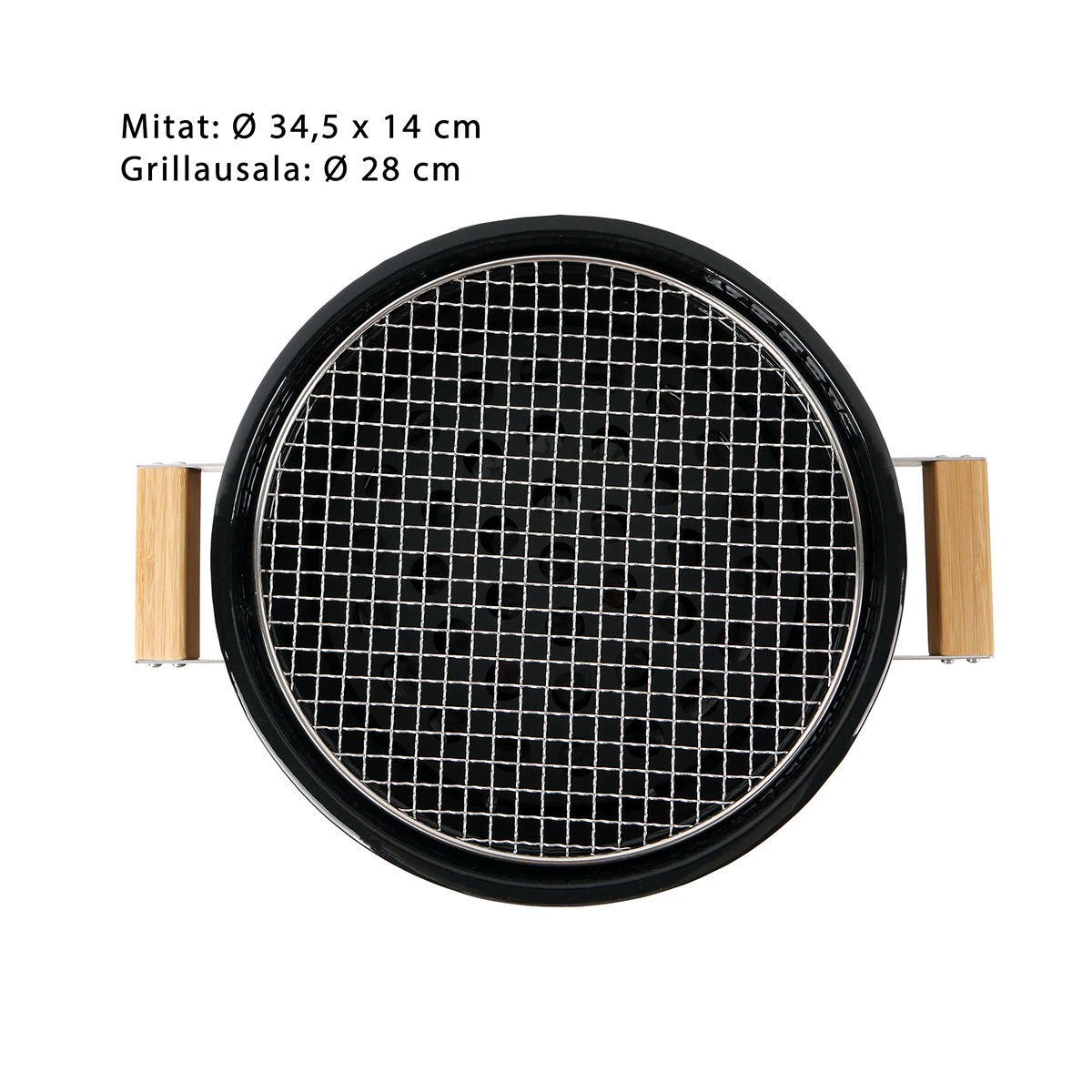 Kolgrill Easy Cooking Kamado Korea Hibachi 28 Portabel