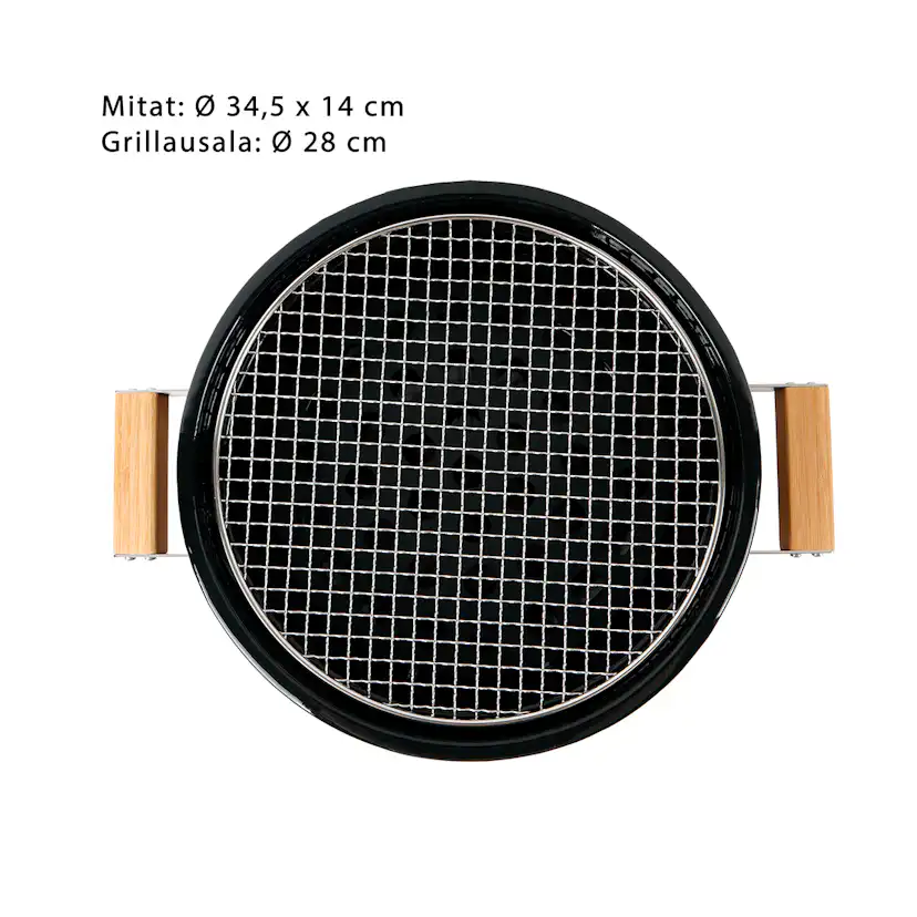 Kolgrill Easy Cooking Kamado Korea Hibachi 28 Portabel