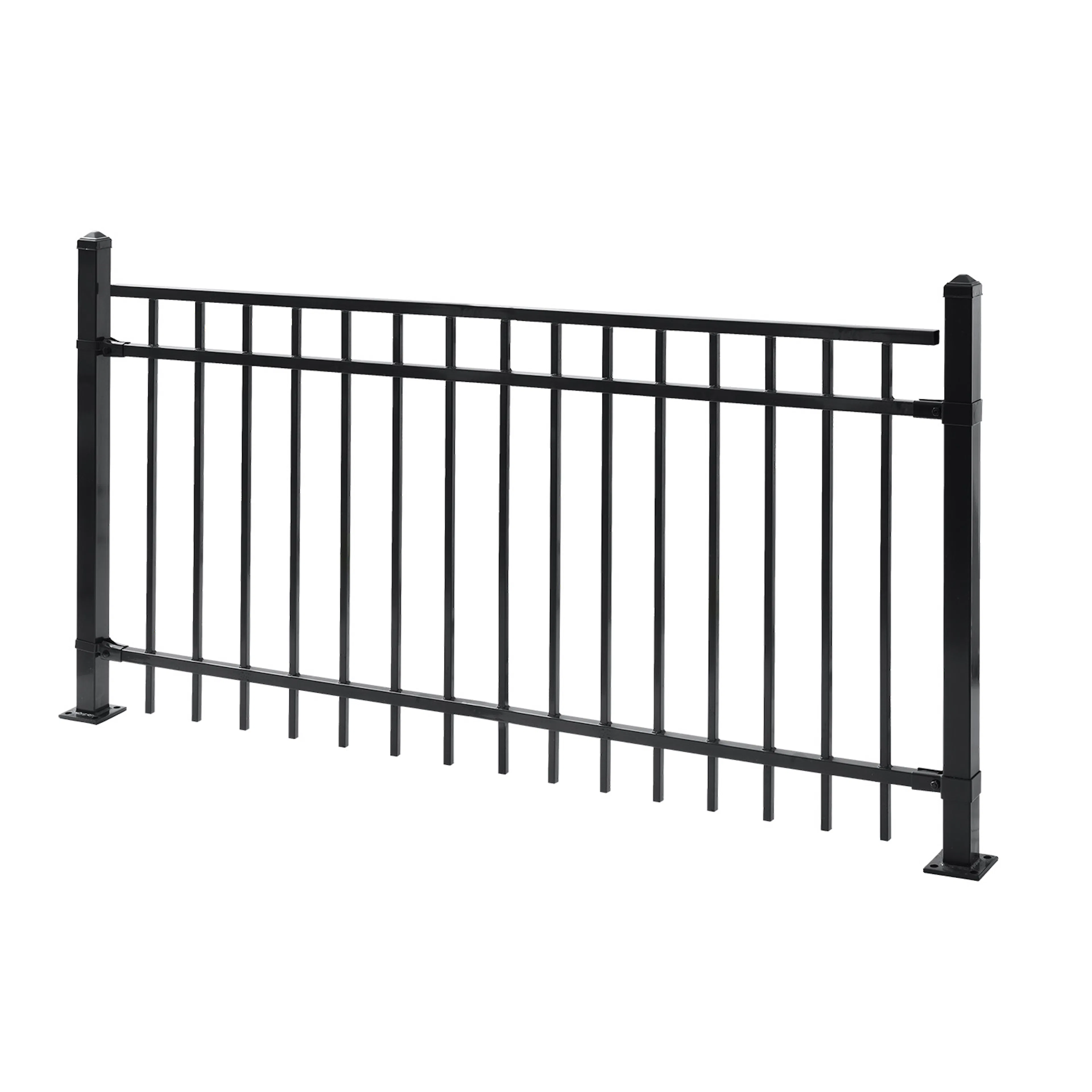 Staket Skotte Garden Populär Svart 180x90 cm