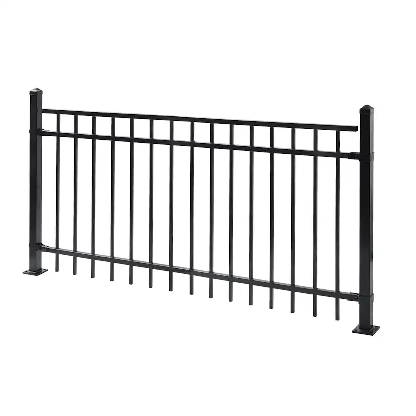 Staket Skotte Garden Populär Svart 180x90 cm