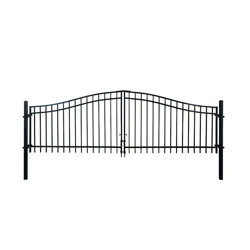 Grind Skotte Garden Populär Dubbel Svart 360x90/120 cm