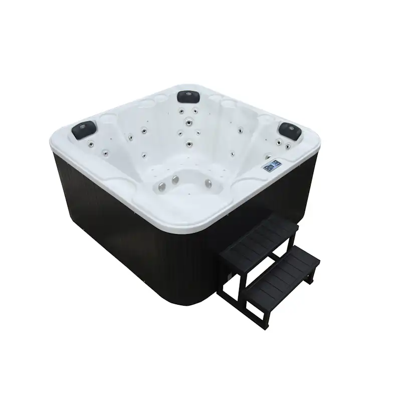 Spabad Svenska Bad Åre med Lock, Locklyft och Spatrappa