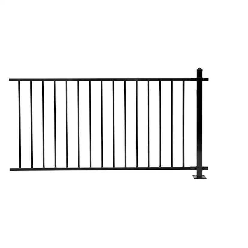 Staket Skotte Garden Klassisk 180x90 cm Svart