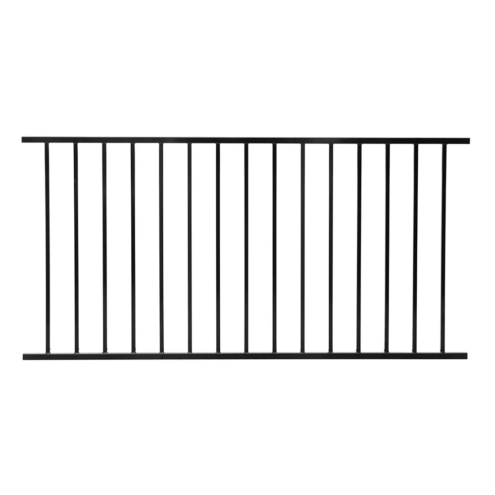 Staket Skotte Garden Klassisk 180x90 cm Svart