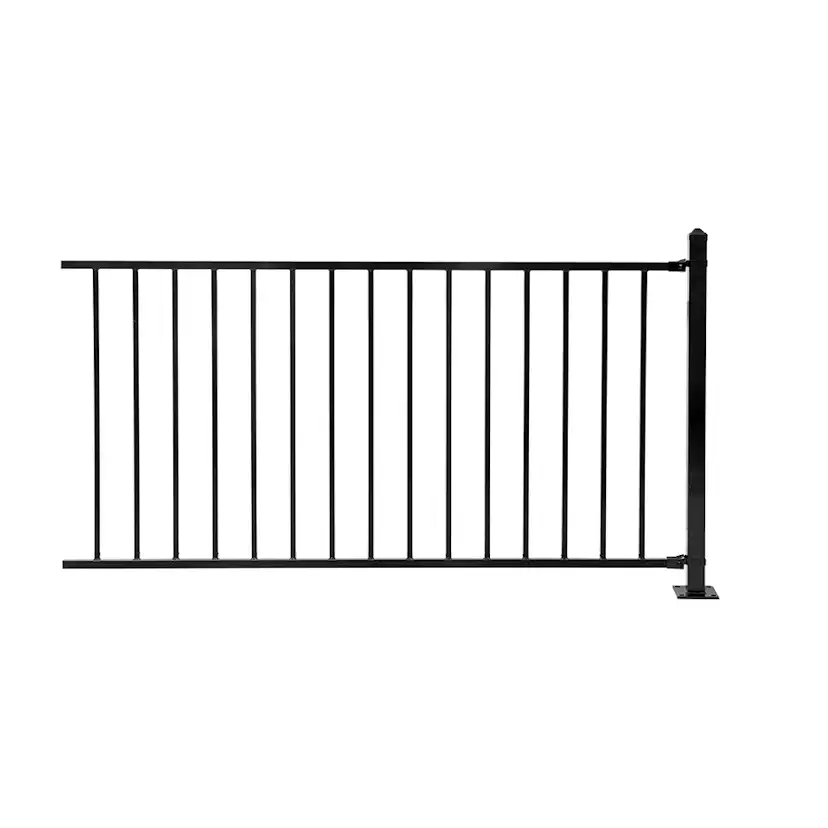 Staket Skotte Garden Klassisk 180x90 cm Svart