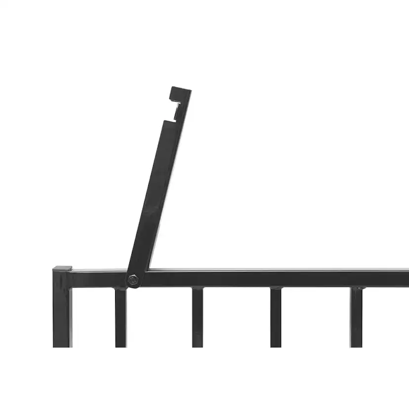 Grind Skotte Garden Dubbel Klassisk 360X90 cm Svart