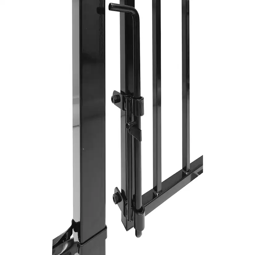 Grind Skotte Garden Dubbel Klassisk 360X90 cm Svart