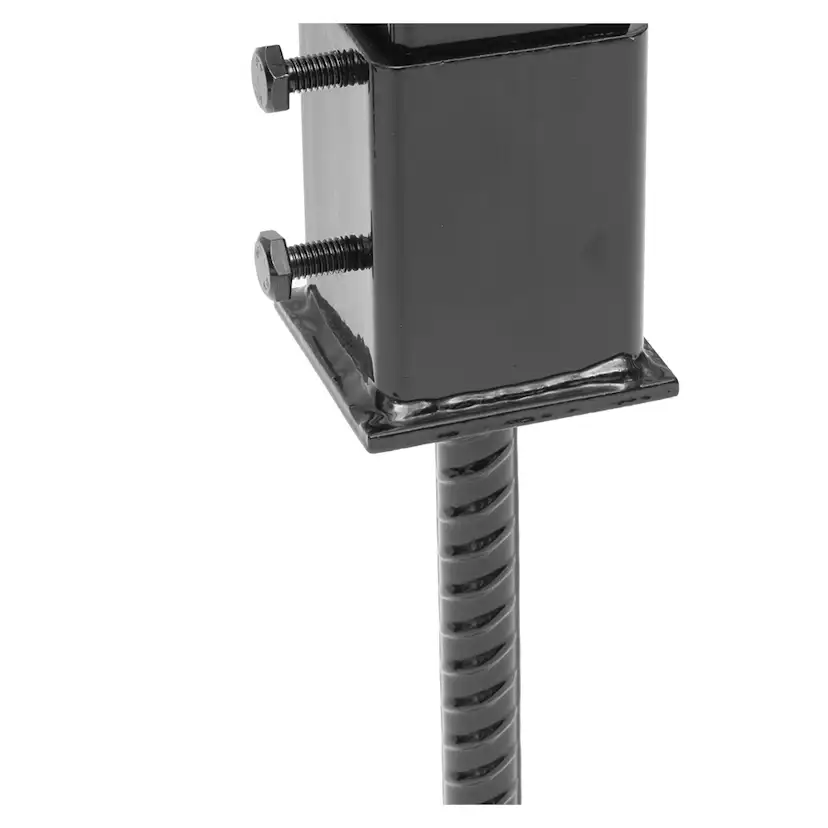 Stolpfäste Skotte Garden Klassisk Svart För Gjutning