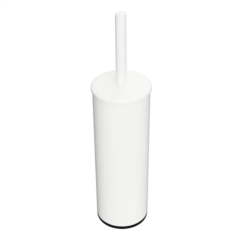 Toalettborste Bemeta White Fristående Vit