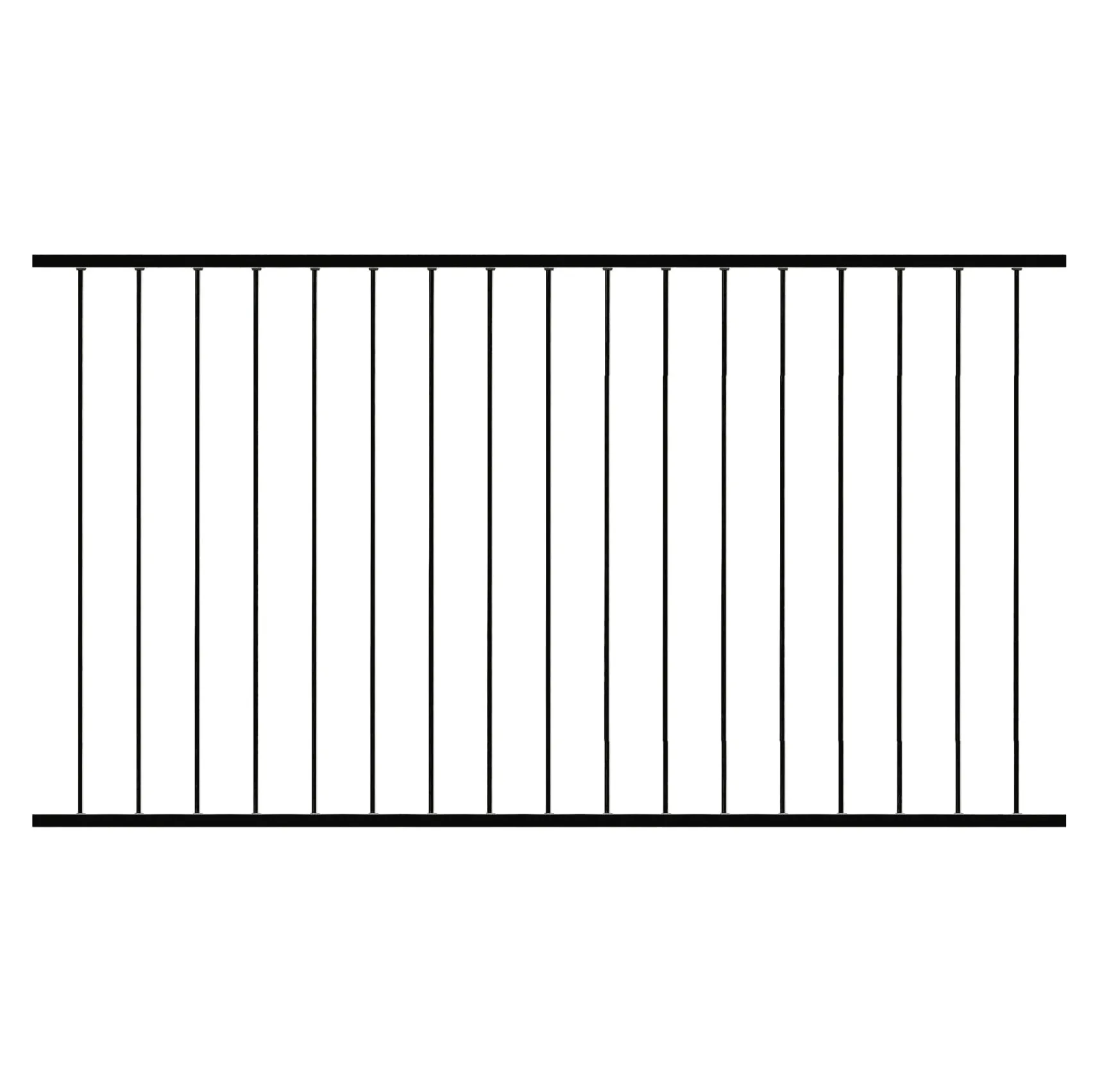 Staket Green Land Garden Aluminium Svart