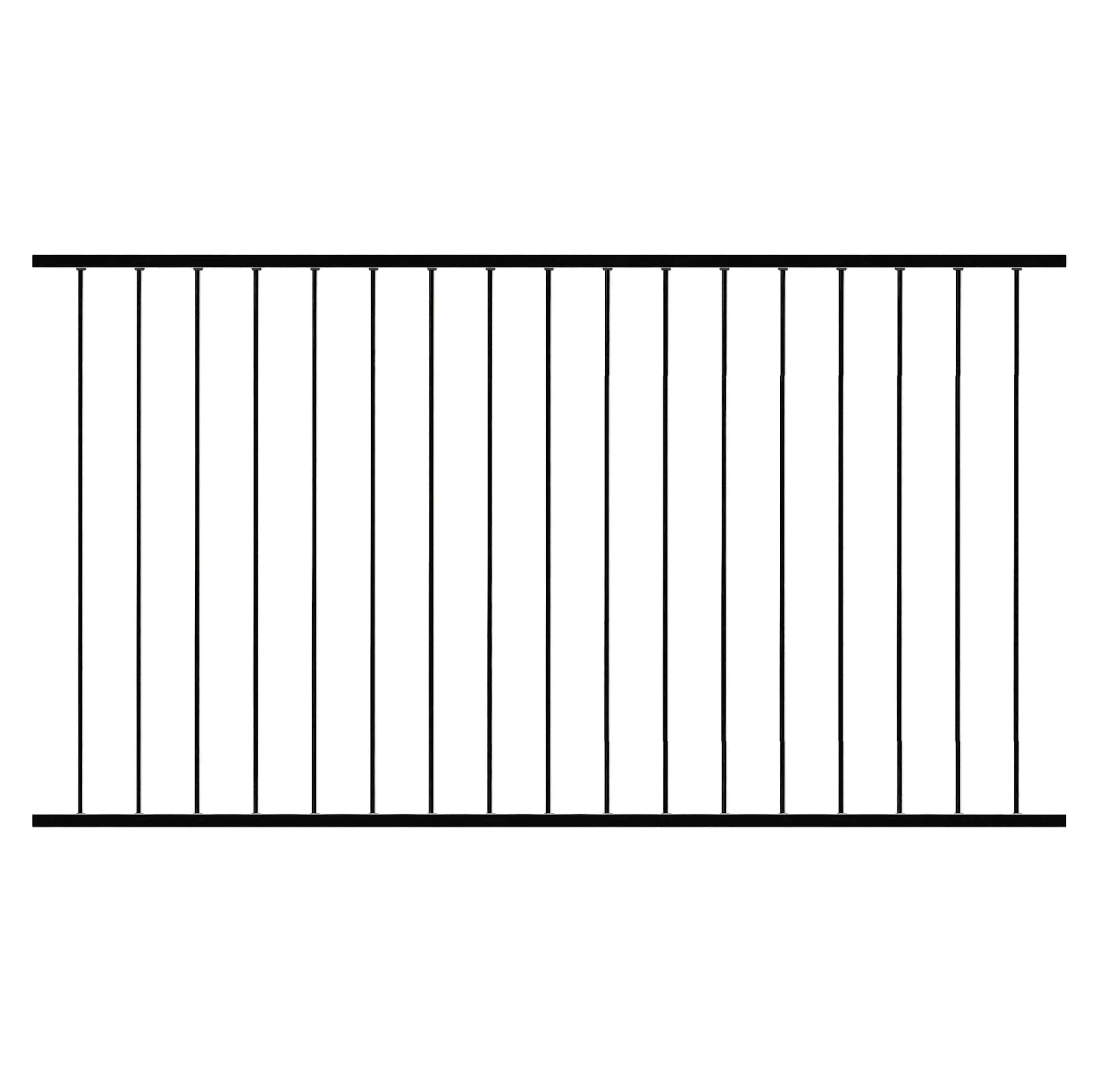 Staket Green Land Garden Aluminium Svart