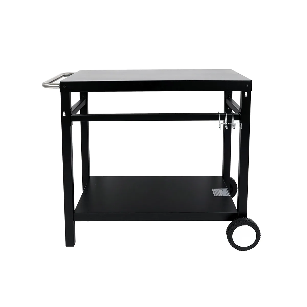 Grillvagn Easy Cooking Svart Arbetsyta Till Grillen