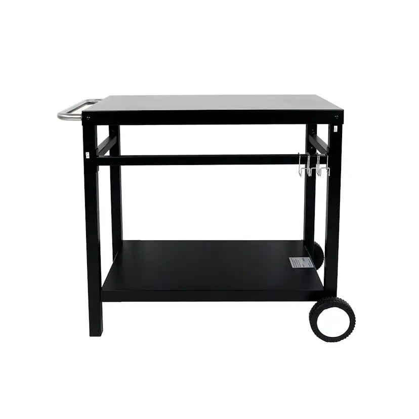 Grillvagn Easy Cooking Svart Arbetsyta Till Grillen