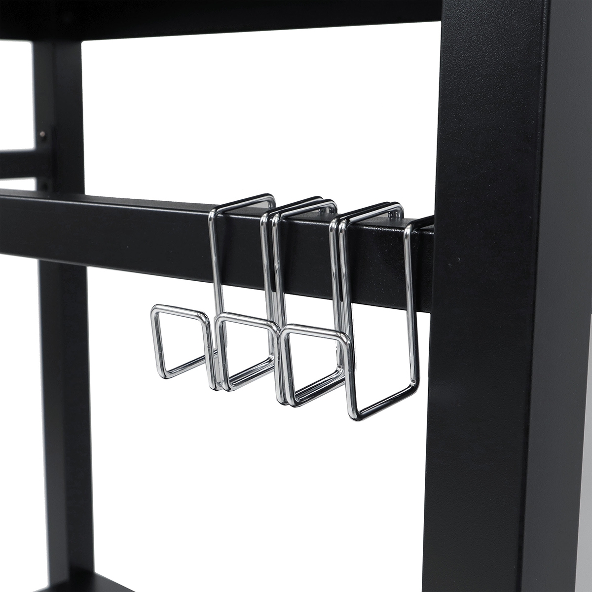 Grillvagn Easy Cooking Svart Arbetsyta Till Grillen