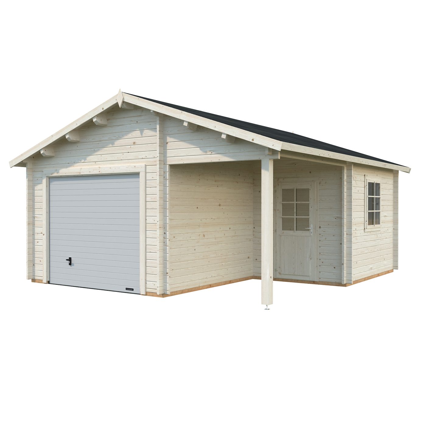 Garage Palmako Roger 21,9 m2 med Takskjutport