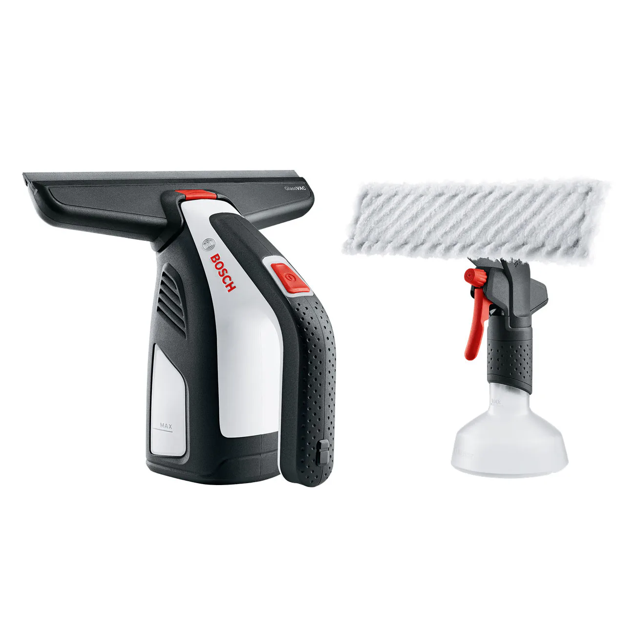 Fönstertvätt Bosch Power Tools GlassVAC Med Batteri/Sprayflaska
