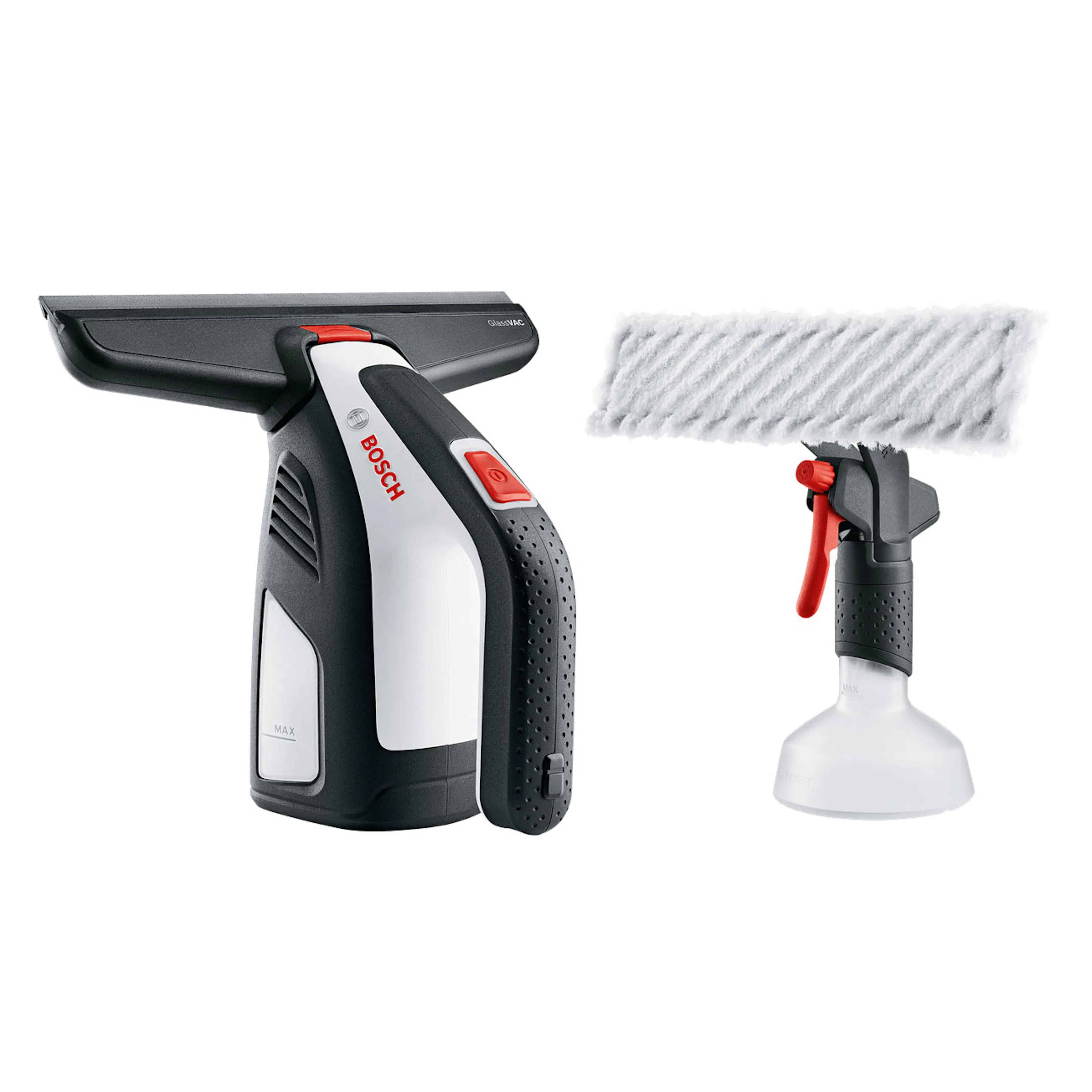 Fönstertvätt Bosch Power Tools GlassVAC Med Batteri/Sprayflaska