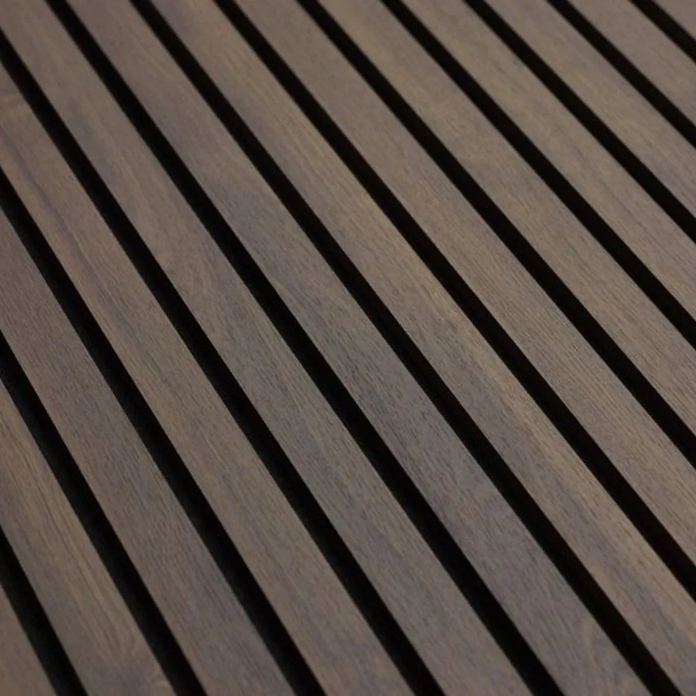 Akustikpanel Lundbergs Kastanj 2780x615x20 12 Ribbor