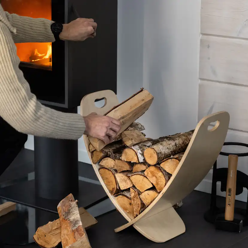 Vedställ Fandango Fire Tools Natur XL