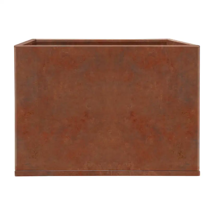 Kruka Skotte Garden Modulär Corten Rak