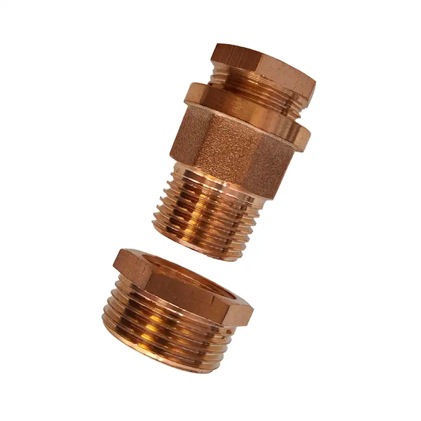 Panelgenomföring DunWore Tryckförskruvningssats För Smältsäkra Kablar