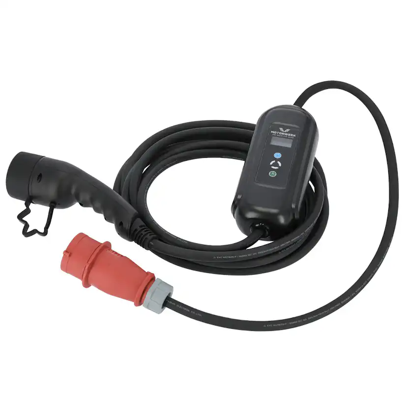 Laddkabel Motorwerk EV Typ 2 11kW 10m 3-Fas