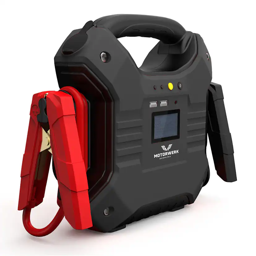 Starthjälp Motorwerk 12/24V 35000mAh