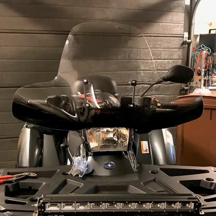 Vindruta Nextgear 4 mm Till ATV