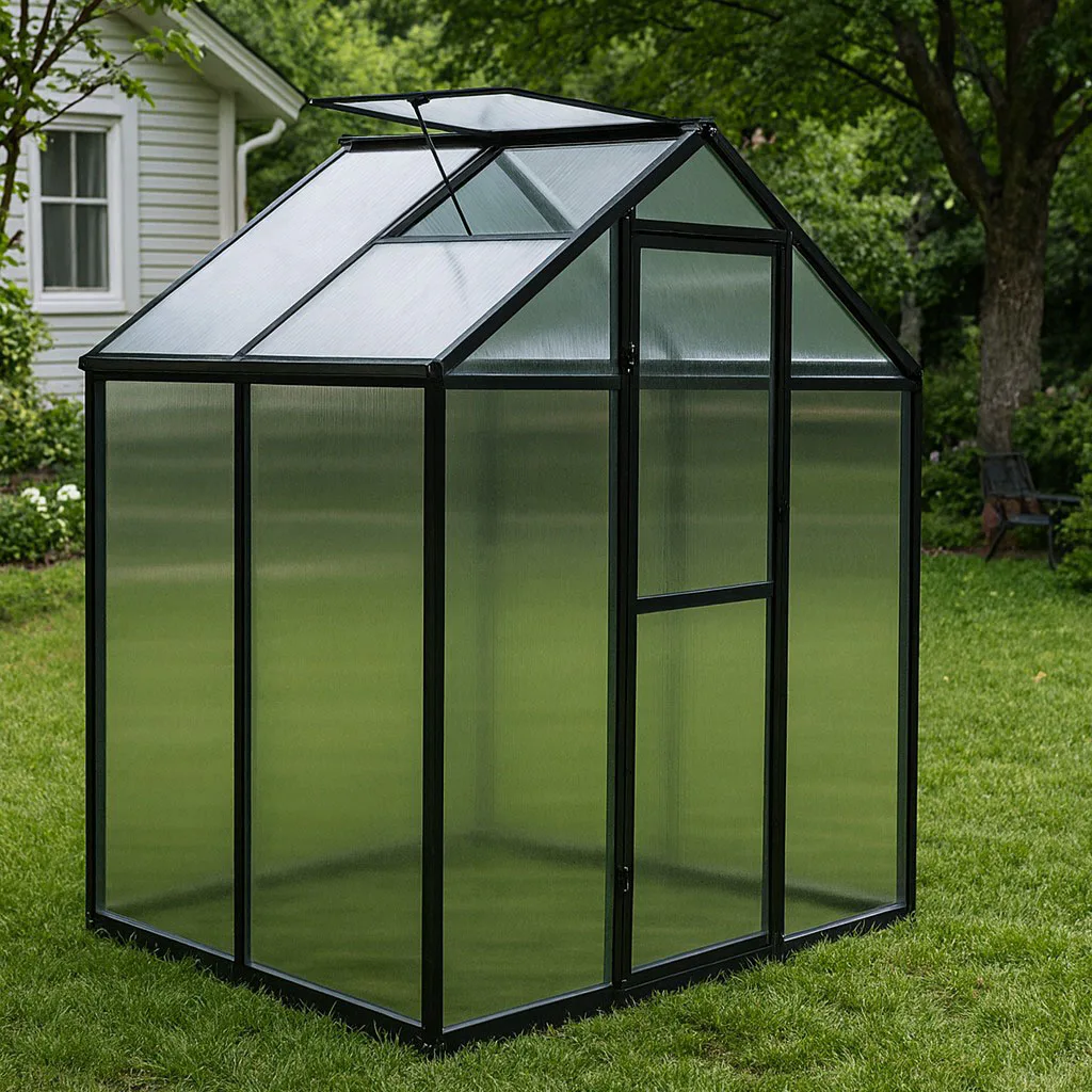 Växthus Green Land Solid 2,3 m² Polykarbonat