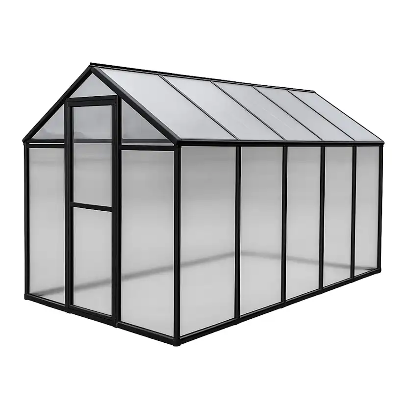 Växthus Green Land Solid 5,7 m² Polykarbonat