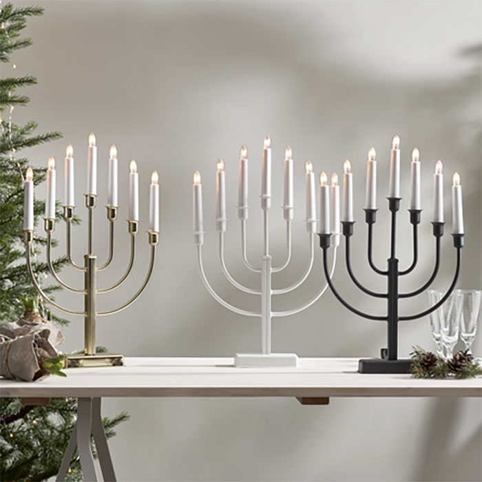 Adventsljusstake Star Trading Kristina