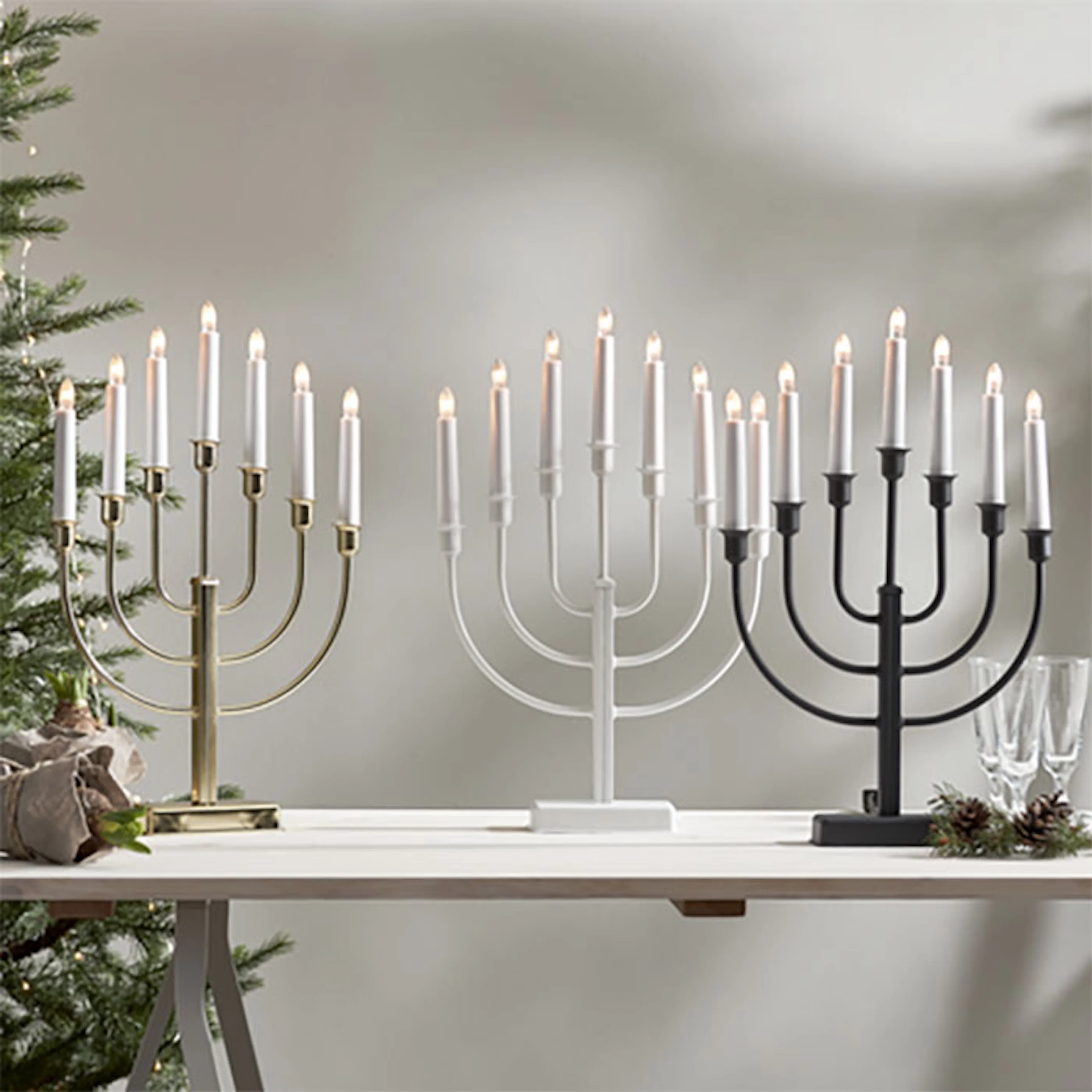 Adventsljusstake Star Trading Kristina