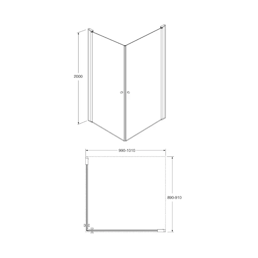 Duschhörn Gustavsberg Square