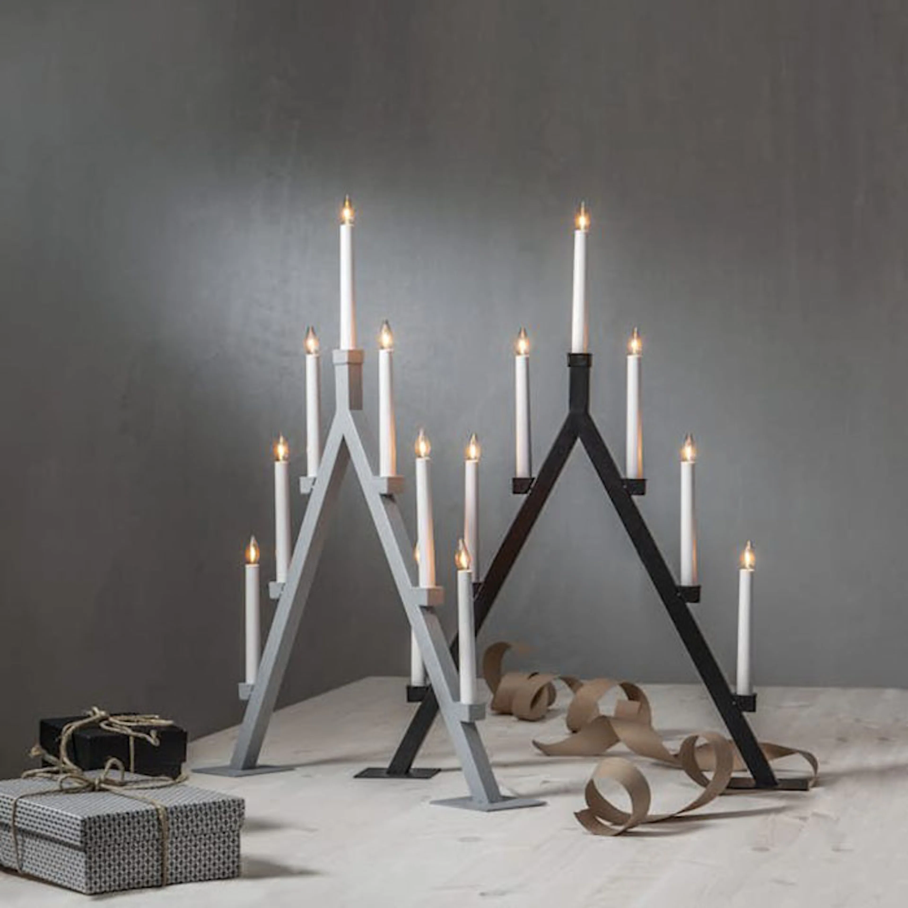 Adventsljusstake Star Trading Oliver 7L