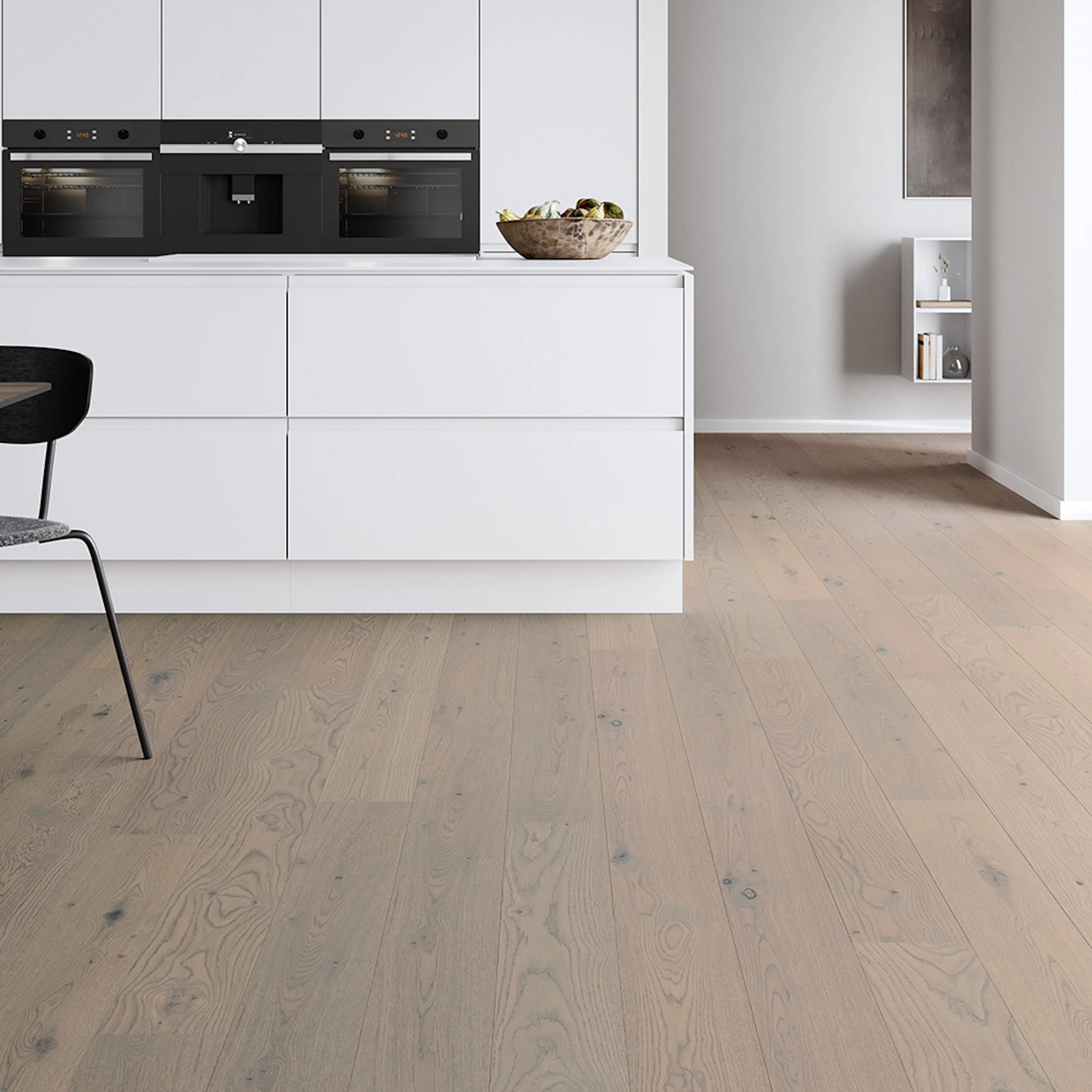Parkettgolv Moland Super Ek Cork Derwant Desert Oak