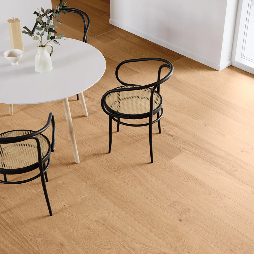 Parkettgolv Moland Super Ek Wideplank Avon Sand Oak