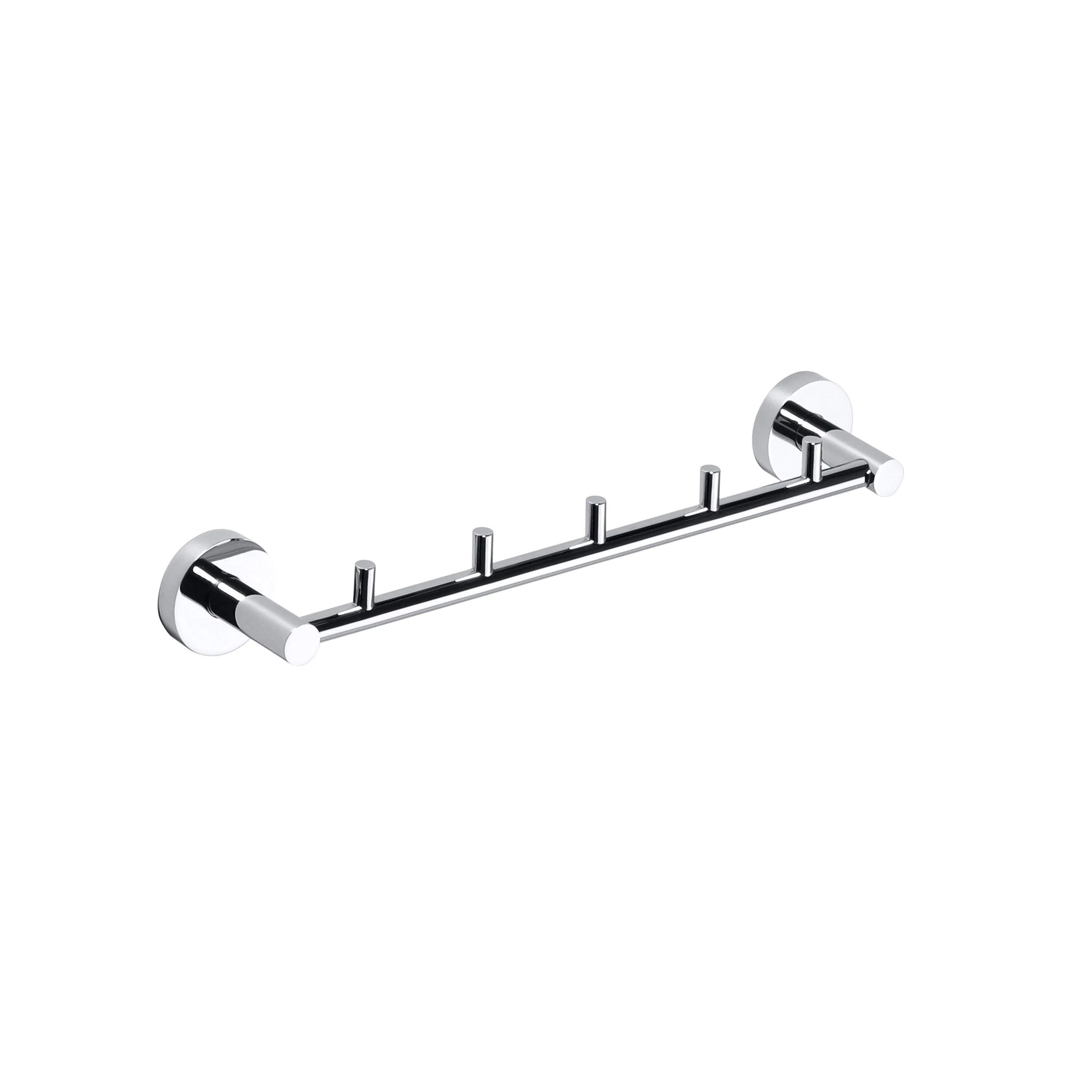 Handduksstång Bemeta Omega 5 Krokar Krom