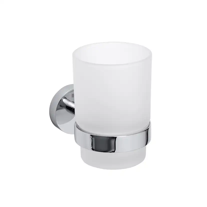 Tandborstglas Bemeta Omega Krom/Glas