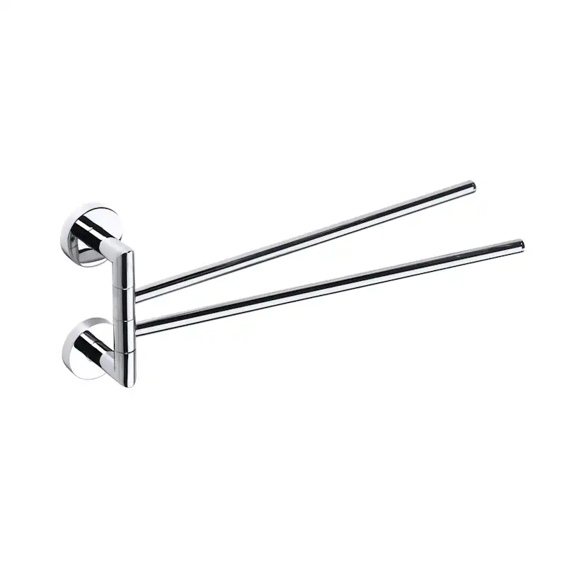Handduksstång Bemeta Omega Svängbar Dubbel Krom