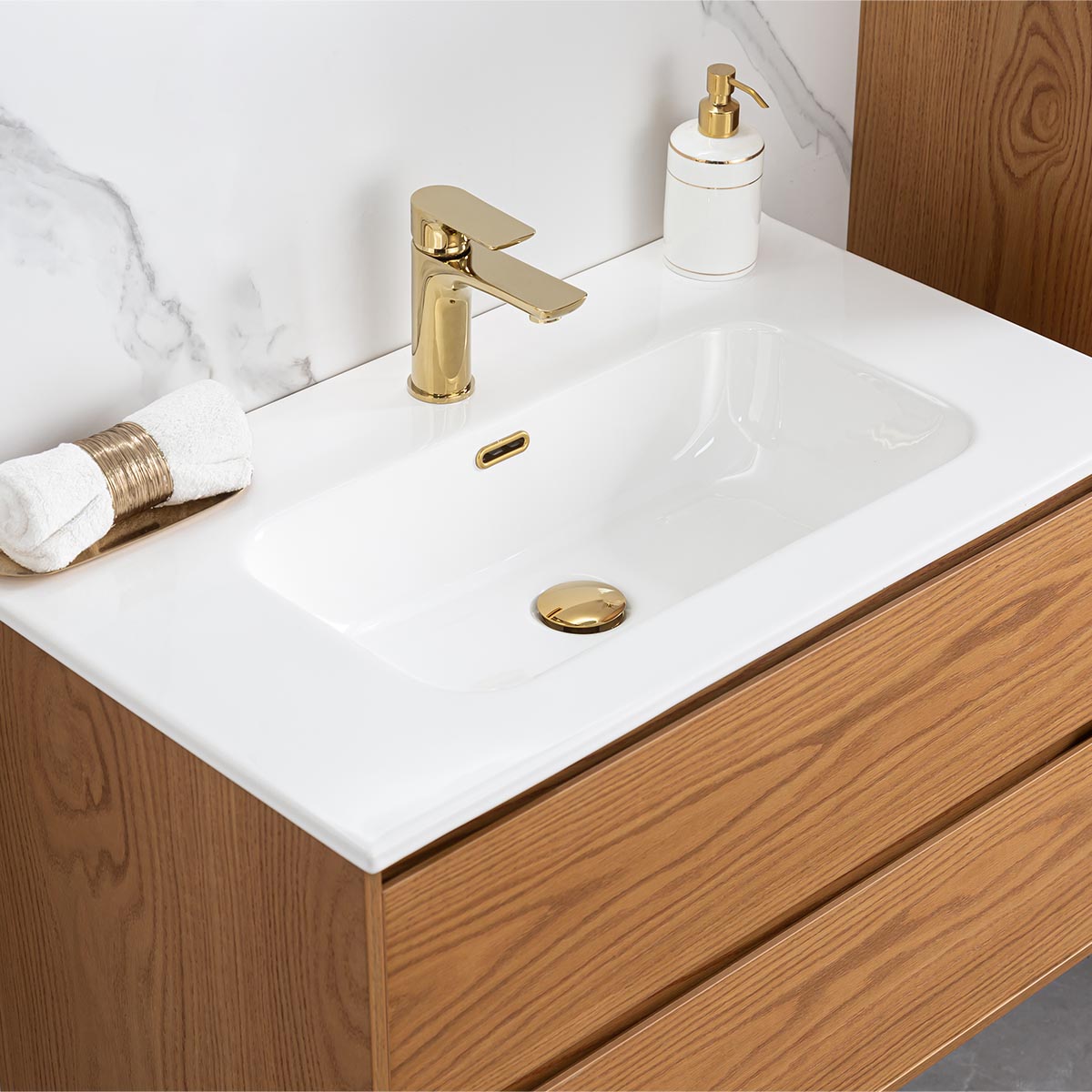 Tvättställsskåp Bathlife Lättsam Natur