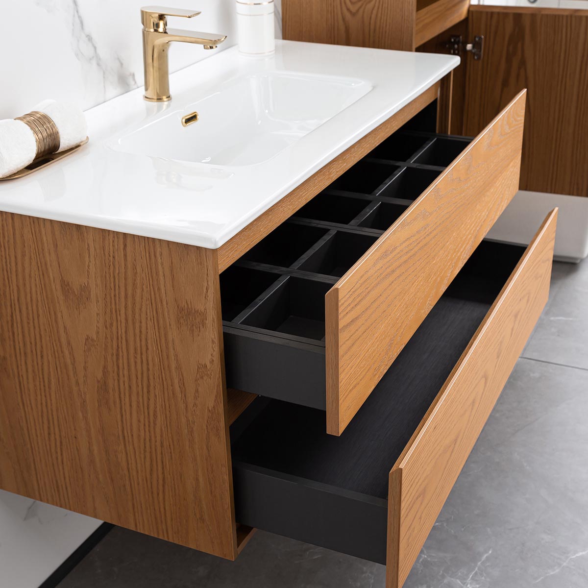 Tvättställsskåp Bathlife Lättsam Natur