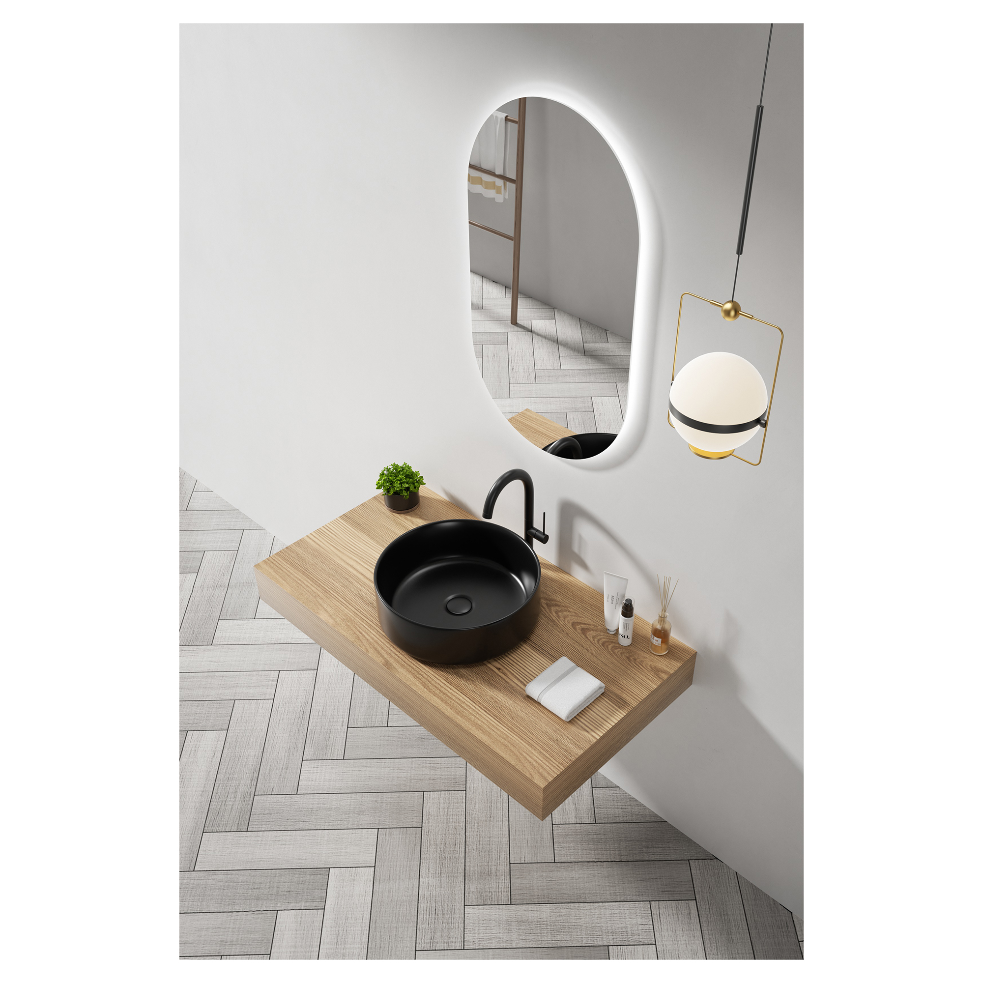 Tvättställ Bathlife Grund