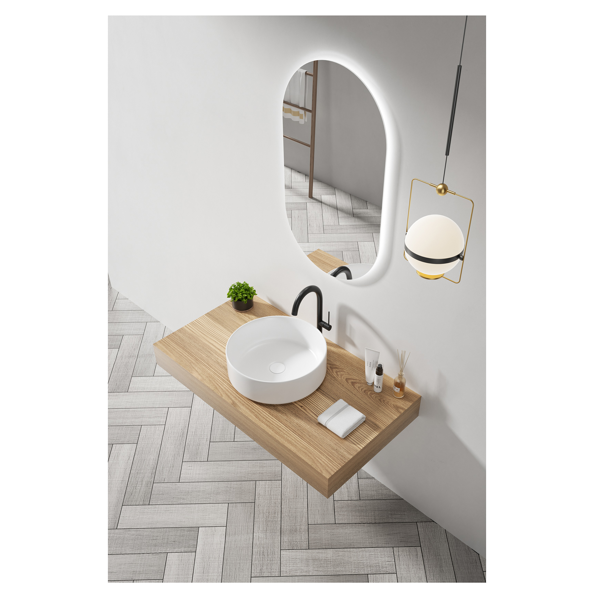 Tvättställ Bathlife Grund