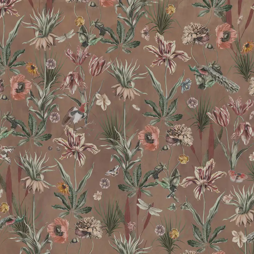 Fototapet Stapelgoed Blommor